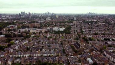 Ağustos 'ta Güney Londra' nın İHA görüntüsü.