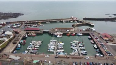 İHA 'dan limandaki teknelerin otoparkına kadar görüntüyü al