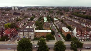 Balham Tepesi 'nden insansız hava aracı görüntüsü.