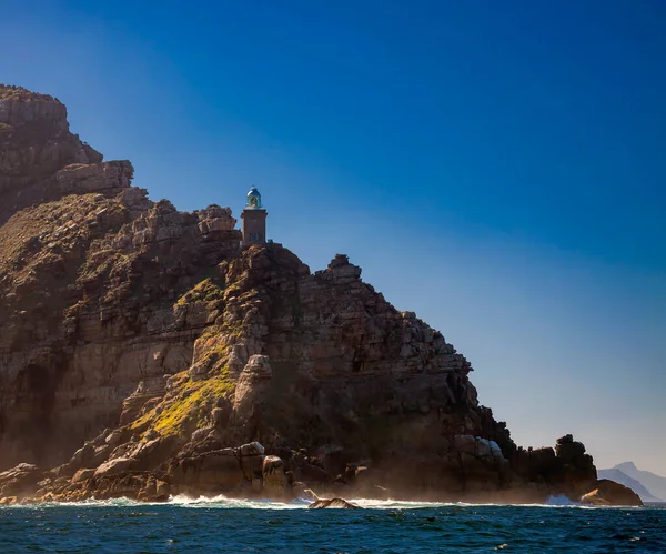 Leuchtturm Kap Der Guten Hoffnung Von Der Westseite Bei Sonnigem — Stockfoto