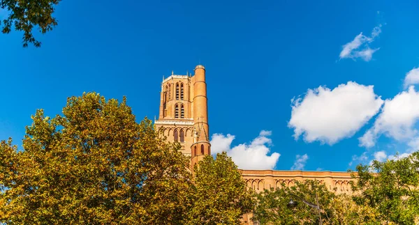 Katedralen Sainte Cecile Albi Tarn Occitanie Frankrike — Stockfoto