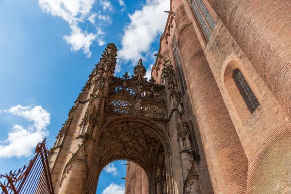 Sainte Cecile Cathedral Baldachin Albi Tarn Occitanie France — Stock Photo, Image