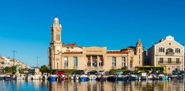 Palacio Consular Sete Hrault Occitanie Francia — Foto de Stock