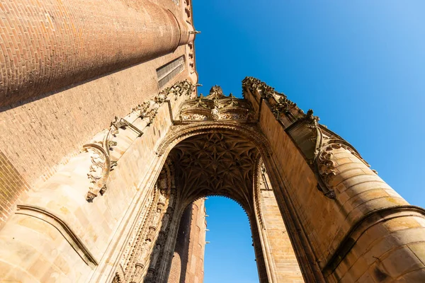 Catedral Sainte Cecile Baldaquín Albi Tarn Occitanie Francia —  Fotos de Stock