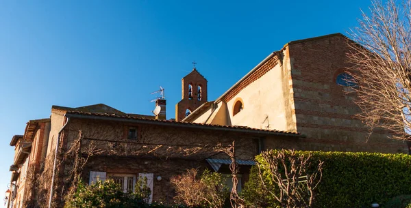 Mała Wioska Clermont Fort Haute Garonne Occitanie Francja — Zdjęcie stockowe