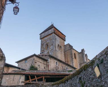 Haute Garonne, Occitanie, Fransa 'daki Aziz Bertrand Katedrali