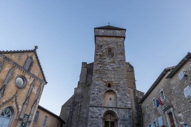 Haute Garonne, Occitanie, Fransa 'daki Aziz Bertrand Katedrali