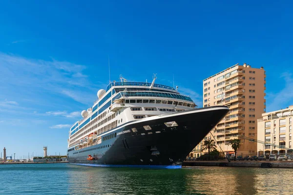 Kreuzfahrtschiff Quai Alger Hafen Von Sete Herault Okzitanien Frankreich — Stockfoto