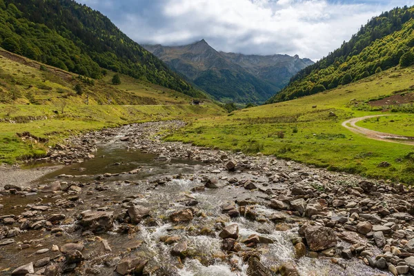 Fransa Bearn Deki Col Pourtalet Yakınlarındaki Ossau Vadisi Nde Brousset — Stok fotoğraf