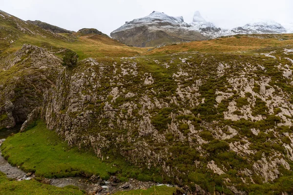 Col Pourtalet 1794 Meter Het Plateau Van Aneou Het Ossau — Stockfoto