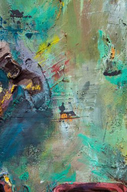 Fragment of a picturesque still life is made in a pasty technique, which conveys the volume and movement of objects. A samovar, a teapot, fruits and vegetables will harmoniously complement each other.