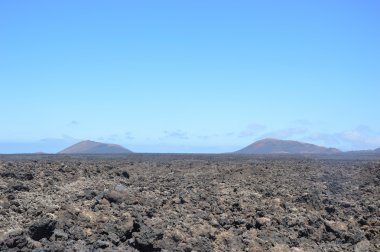 Lanzarote Timanfaya lav manzara