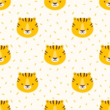 Kaplan yüzlü kusursuz vektör deseni