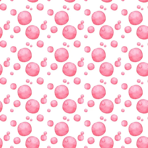 Υδατογραφία Στρογγυλά Σημεία Του Ροζ Χρώματος Pixel Μοτίβο Κουκκίδες Στοιχεία — Διανυσματικό Αρχείο