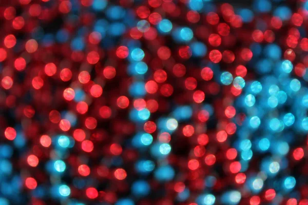 Blue and Red Abstract Bokeh Background Blur — Stock Photo, Image
