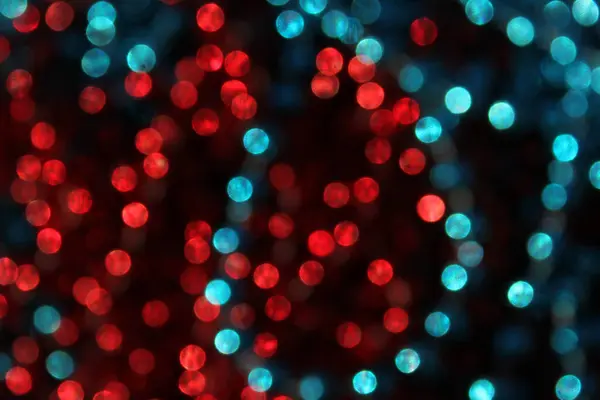 Blue and Red Abstract Bokeh Background Blur — Stock Photo, Image