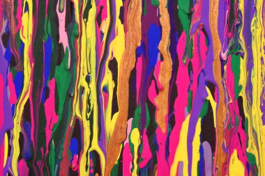 Renkli Boyalı Arkaplan