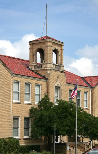 Historic Building Denton Located Downtown Courthouse — Foto Stock