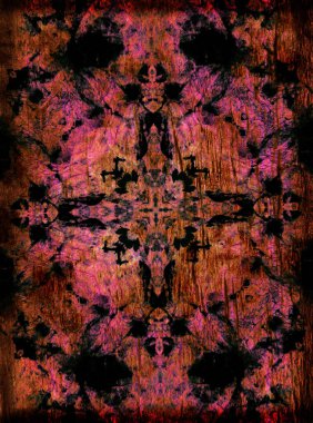 Kırışık Yeşil ve Kahverengi Döşemeli Arkaplan Resmi