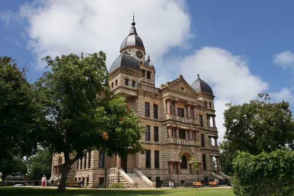 Denton County Courthouse Denton — Stockfoto