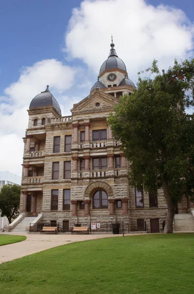 Denton County Courthouse Situato Denton — Foto Stock