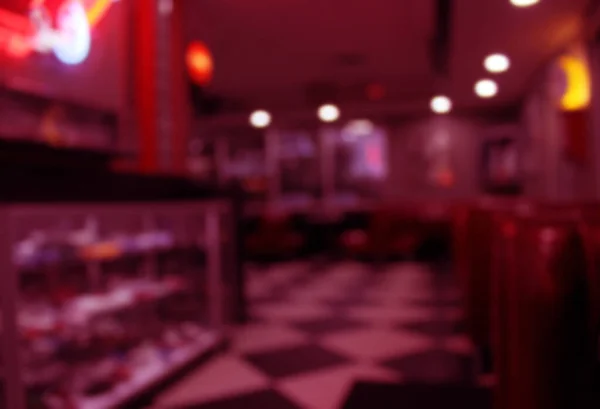 ぼかしの背景バーとレストラン — ストック写真