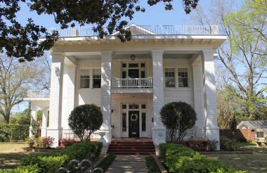 Doğu Teksas 'ın Kırsal Bölgesindeki Tarihi Konak