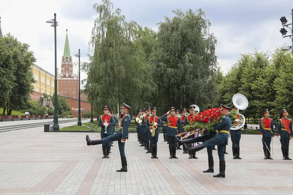 Mosca Russia 2021 Giornata Dei Lavoratori Della Flotta Marittima Fluviale — Foto Stock