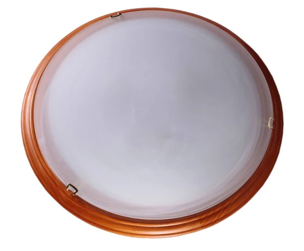 Кругла Злива Кріплення Алебастр Білий Скляний Стеля Світла Настінні Бра — стокове фото