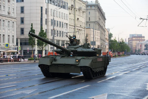 Moscú Rusia 2020 Ensayo Del Desfile Del Día Victoria Ejército — Foto de Stock