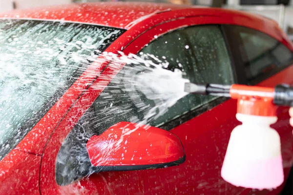 Vehicle Cleaning Pressure Foam Gun — Stockfoto