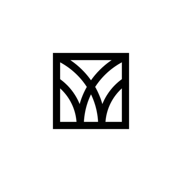 Letter Logo Design Inspiration Concept Vector Template — Stok Vektör