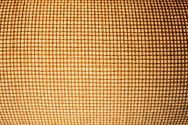 Bölümler Güzel Bir Şekilde Birleştirilmiş Bambudan Yapılır Kahverengi Renk Göze — Stok fotoğraf