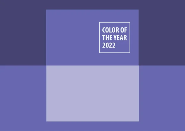 Vektör geometrik çizim. Çok Peri - 2022 'nin mod rengi. Modern el ilanları, kapaklar, afişler