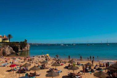 Cascais, Portekiz 'deki deniz kenarı.
