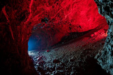 Tunnels of old abandoned mine
