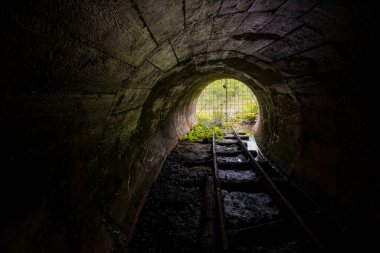 Tunnels of old abandoned mine