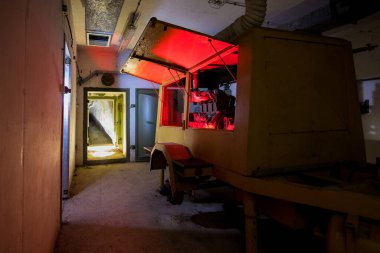 Tunnels of old abandoned bunker