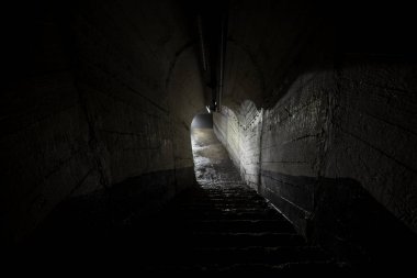 Tunnels of old abandoned bunker
