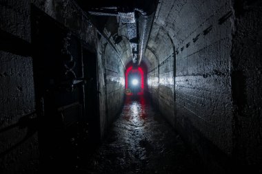 Tunnels of old abandoned bunker