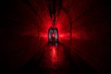 Tunnels of old abandoned bunker