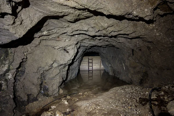 Tunnels of old abandoned mine
