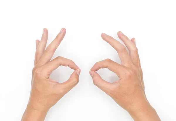 Hand Och Fingerundersökning För Muskelsvaghet Rehabilitering Fingrar — Stockfoto