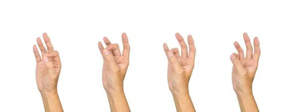 Серийные Изображения Ручных Упражнений Ревматоидном Артрите Пальцы Суставы Руки Здоровы — стоковое фото