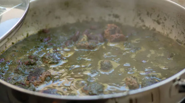 Pkaila Plato También Llamado Bkala Bkeila Pkela Guiso Tradicional Judío — Foto de Stock