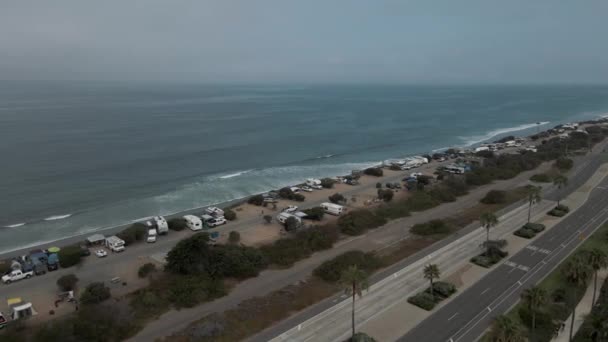 Carlsbad Califórnia vídeo drone footage 4K — Vídeo de Stock