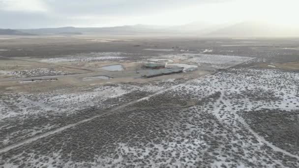 Aguas Termales Volcánicas Naturales Desierto Imágenes Alta Calidad — Vídeo de stock