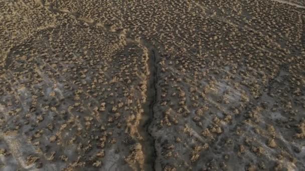 Aguas Termales Volcánicas Naturales Desierto Imágenes Alta Calidad — Vídeo de stock