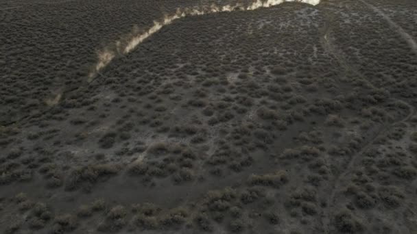 Termas Termais Vulcânicas Naturais Deserto Imagens Alta Qualidade — Vídeo de Stock