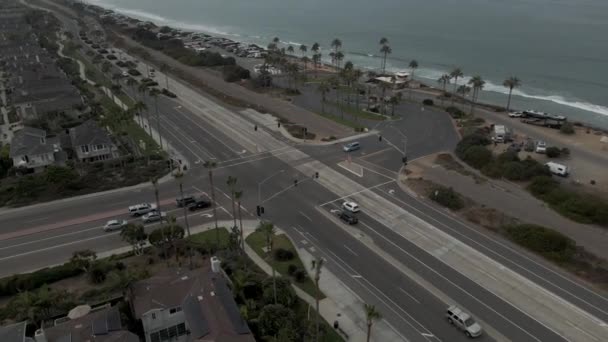 Carlsbad California Video Drone Filmación Imágenes Alta Calidad — Vídeos de Stock